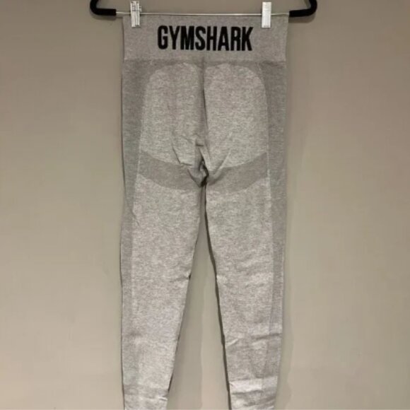 Gymshark Iconic Vital Seamless HighRise Lifting Leggings - Small in Heather Grey - Picture 4 of 6